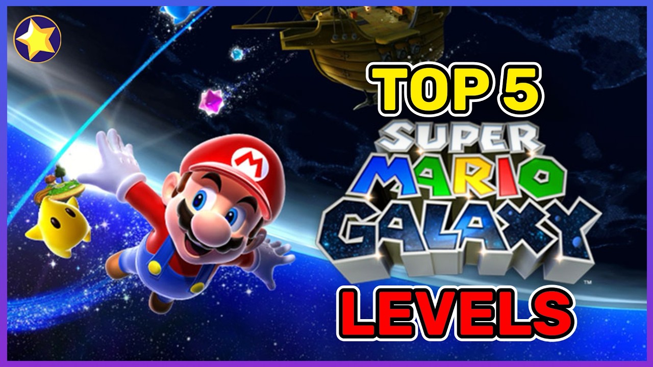 ТОП-5 УРОВНЕЙ (ИЛИ...ГАЛАКТИК) В SUPER MARIO GALAXY