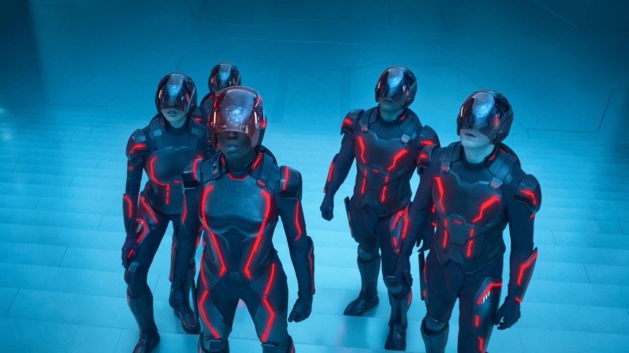 Dillinger Soldiers Infiltrate ENCOM's Server Farm (IMAX) | TRON: Ares
