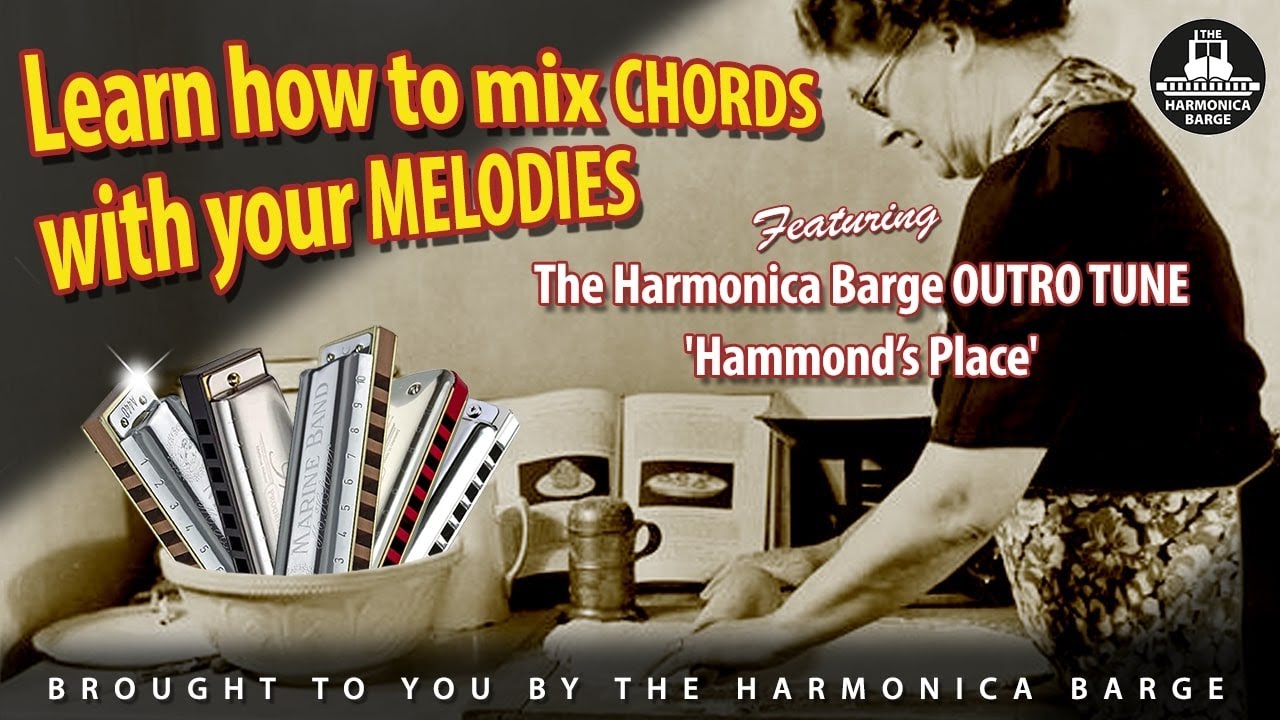 Tongue Block Harmonica Chords and Melody Step-by-Step!- C Harp required