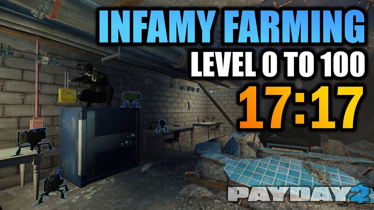 Infamy Speedrun - Shortcut Edition | Level 0 to 100 in 17 minutes and 17 seconds