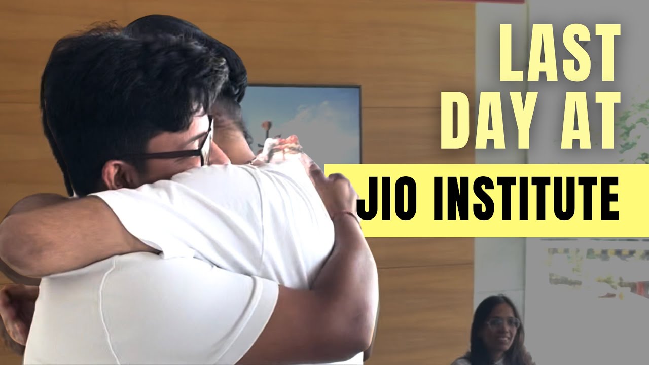 Goodbye @Jio_Institute 🥲 | Final Presentation | Leaving Hostel | Signing Off