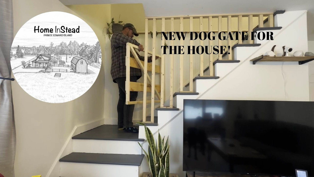 BUILDING A DOG GATE FOR LILY