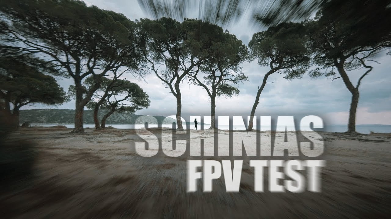 Testing my FPV Beta 95x - Schinias Beach - Παραλία Σχοινιά