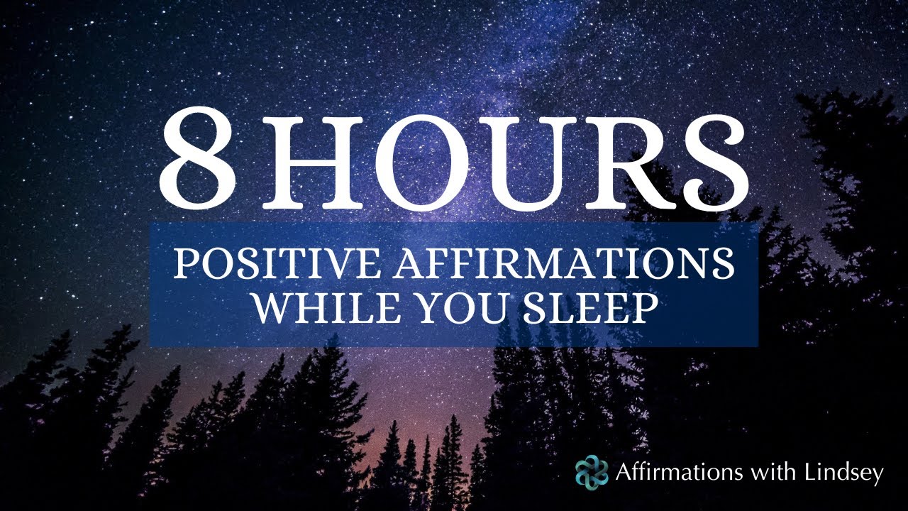 8 HOURS Positive Affirmations to Reprogram Your Mind While You Sleep | Black Screen After 1 Minute