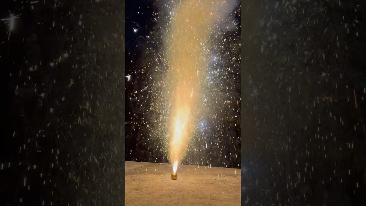 Biggest fountain testing #vishu2025
