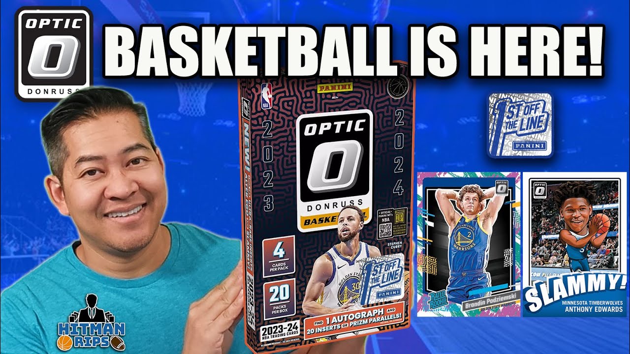NEW RELEASE! 2023-24 OPTIC BASKETBALL IS HERE! 1st OFF THE LINE (FOTL) $800+ BOX