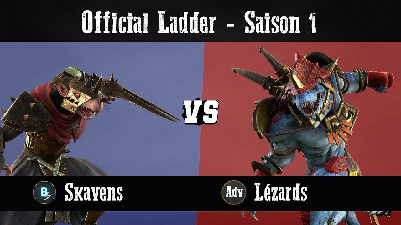 Blood Bowl 3 - Saison 1 : Skavens vs Lézards
