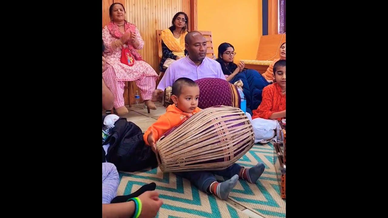 Little Mridanga master #iskcon #shorts #shortsvideo #bhakti #kirtan #viral #video #drums #krishna