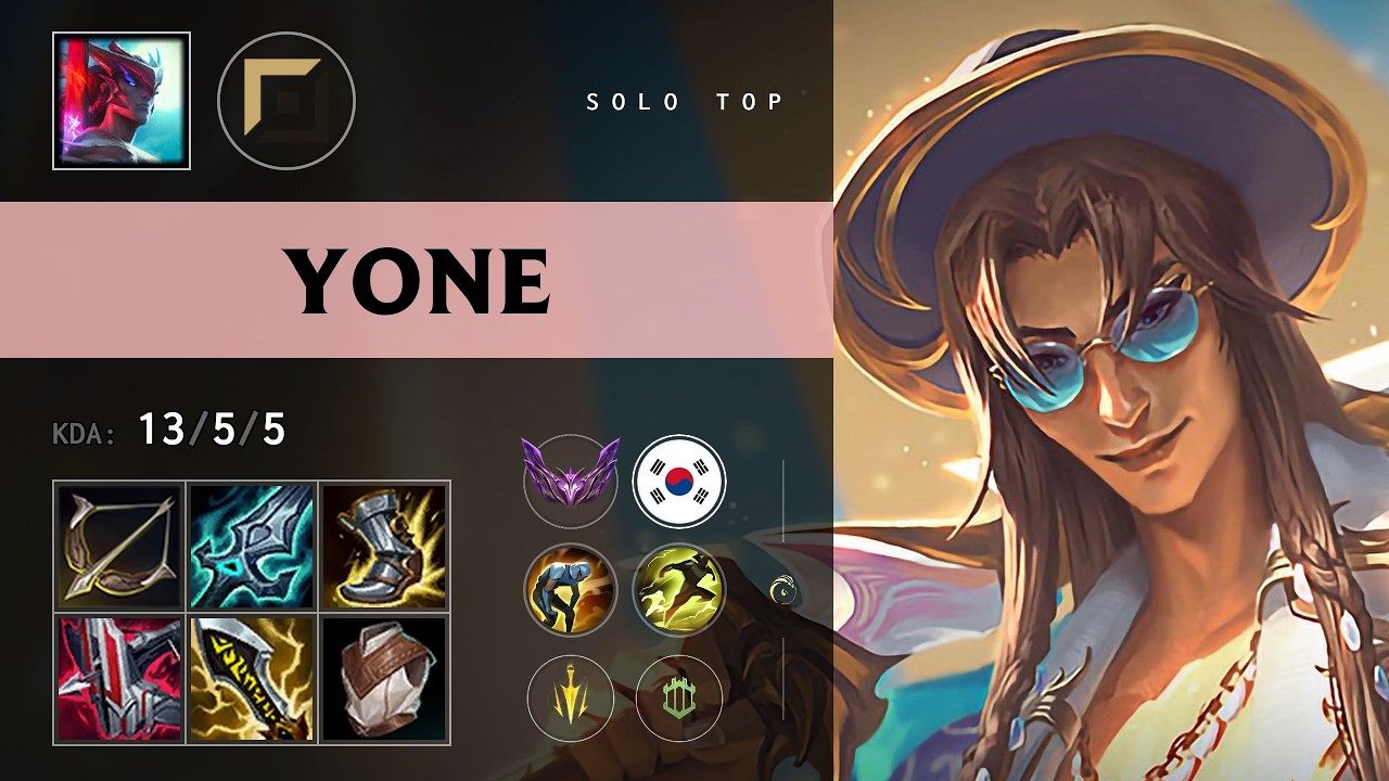 Yone Top vs Diana - KR Master Patch 26.13