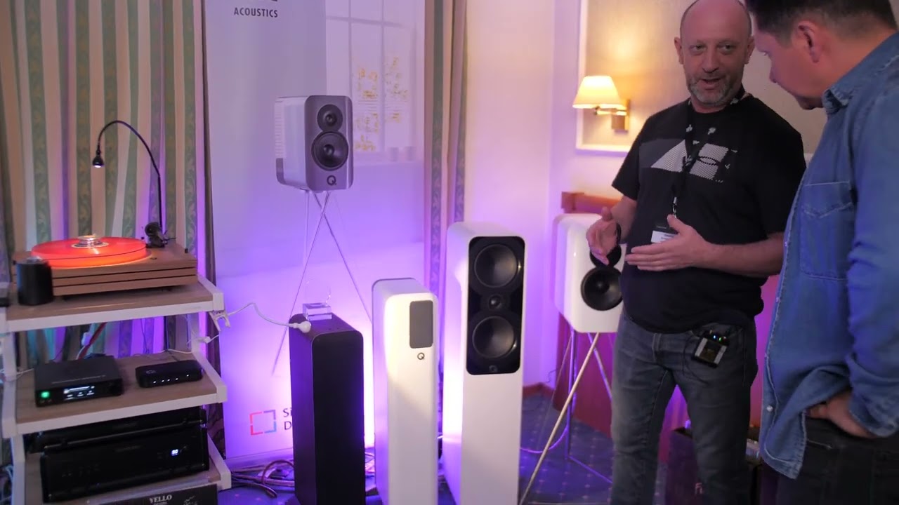 Акустические системы Q Acoustics на выставке Hi-Fi & High End Show 2024