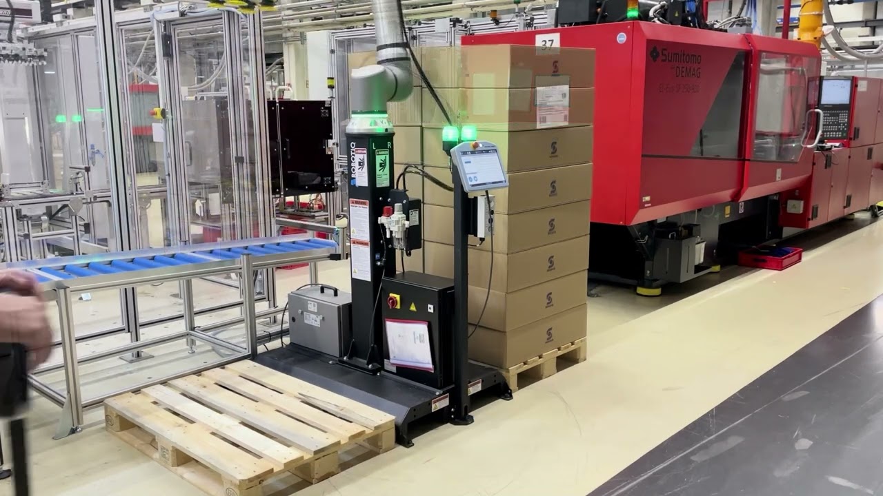 So automatisiert Sonoco Europe die Palettierung in nur 3 Tagen mit dem UR20 Cobot