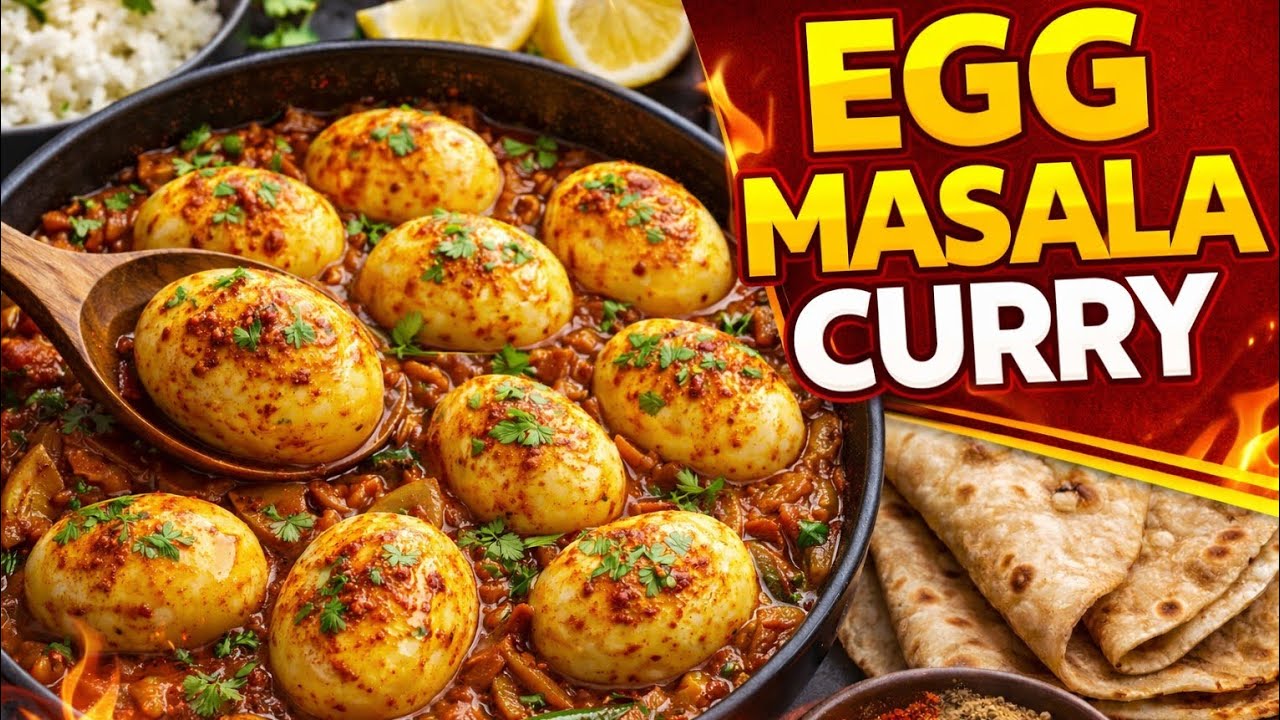 ಮಸಾಲೆಯುಕ್ತ ಮೊಟ್ಟೆ (🥚 Egg)ಮಸಾಲಾ ಕರಿ ಪಾಕವಿಧಾನ | Spicy Egg Masala Curry Recipe | Must Try! #egg#viral 