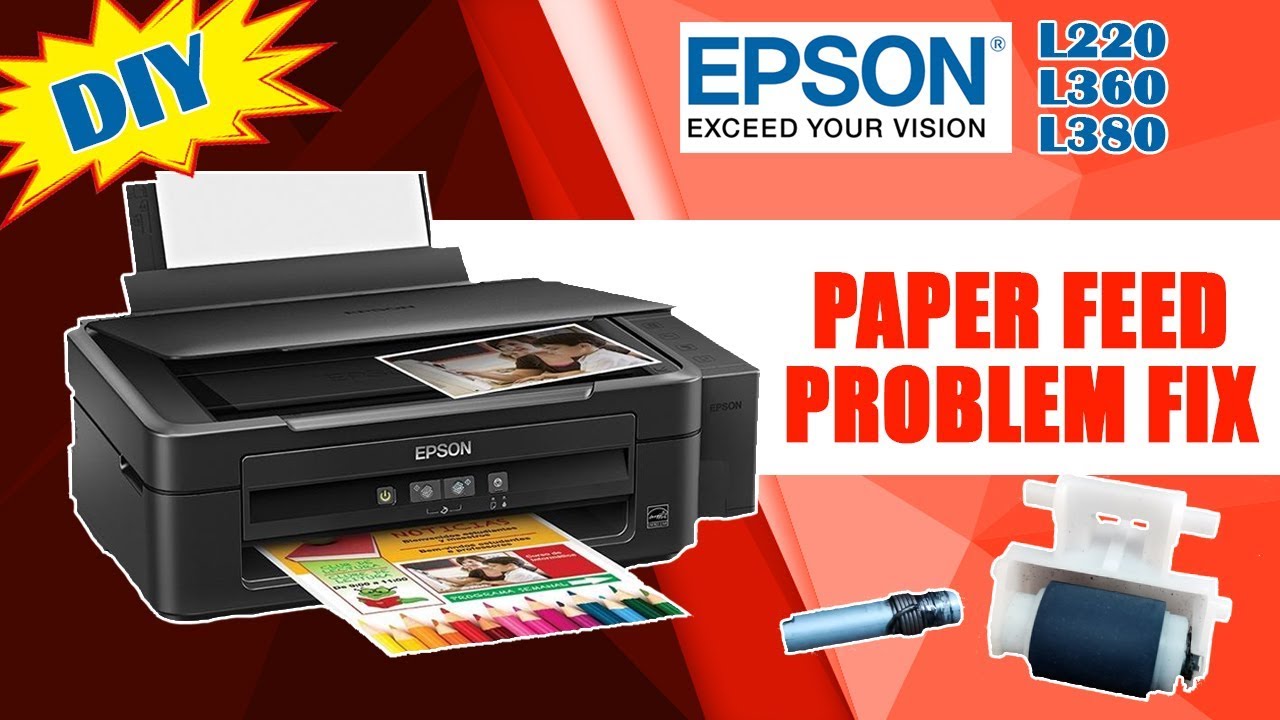 DIY EPSON PRINTER PAPER FEED PROBLEM FIX