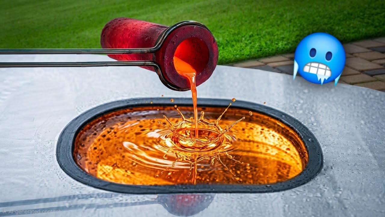 Unbelievable Top 8 Experiments | Airplane Glass VS Lava