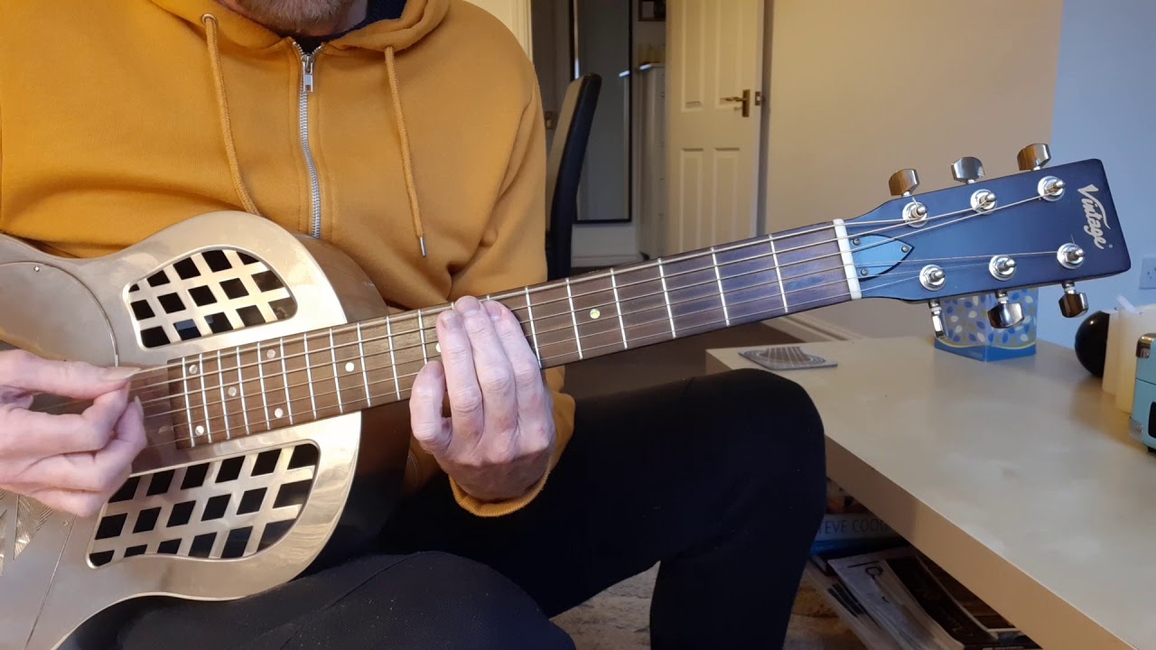 Playing in open G tuning...8) the end riff plus putting all the patterns together