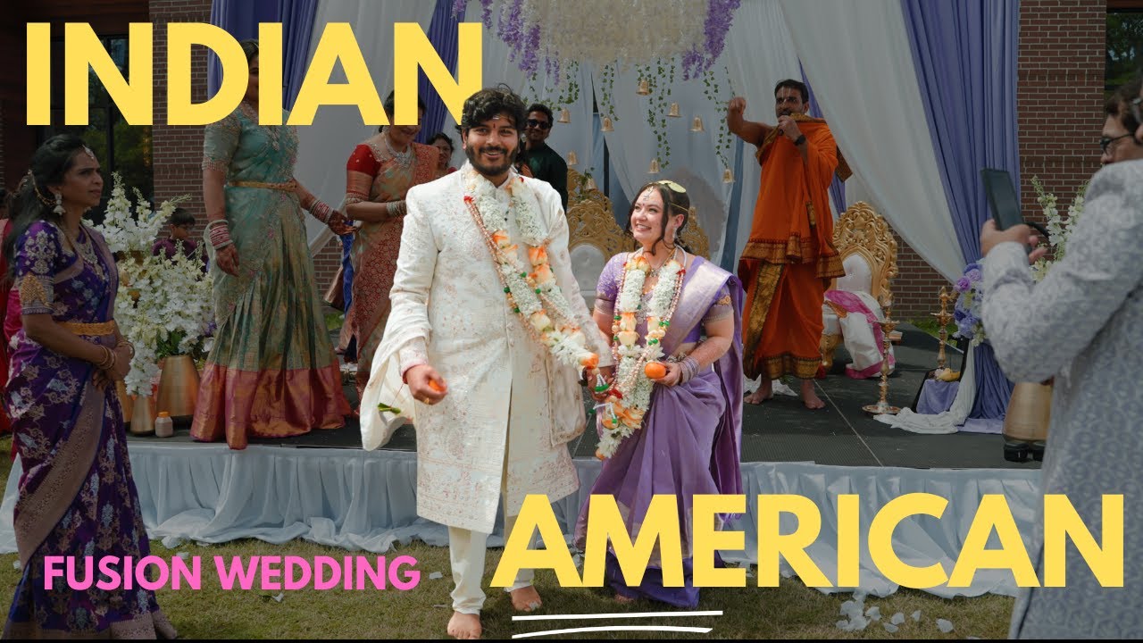Indian American Fusion Wedding // Charleston, SC