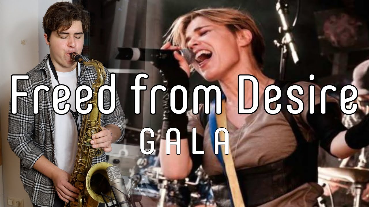 FREED FROM DESIRE - Gala // by Justus Eggert (Sax Cover)