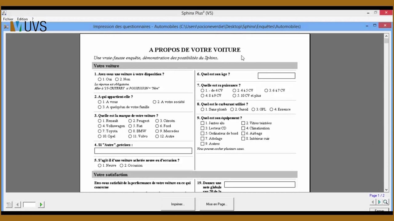 2 elaboration du questionnaire