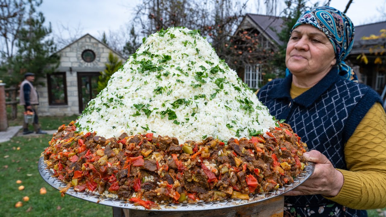 Готовим Деревенский Плов С Говядиной И Овощами 🌶