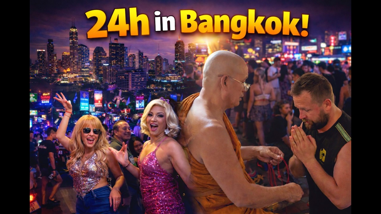 ..zostałem pobłogosławiony! 24h w Bangkoku 🇹🇭