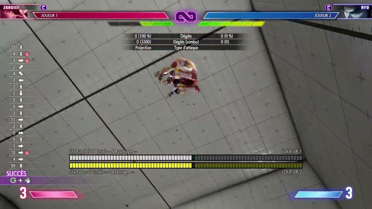 Zangief - Drive rush Screw Piledriver