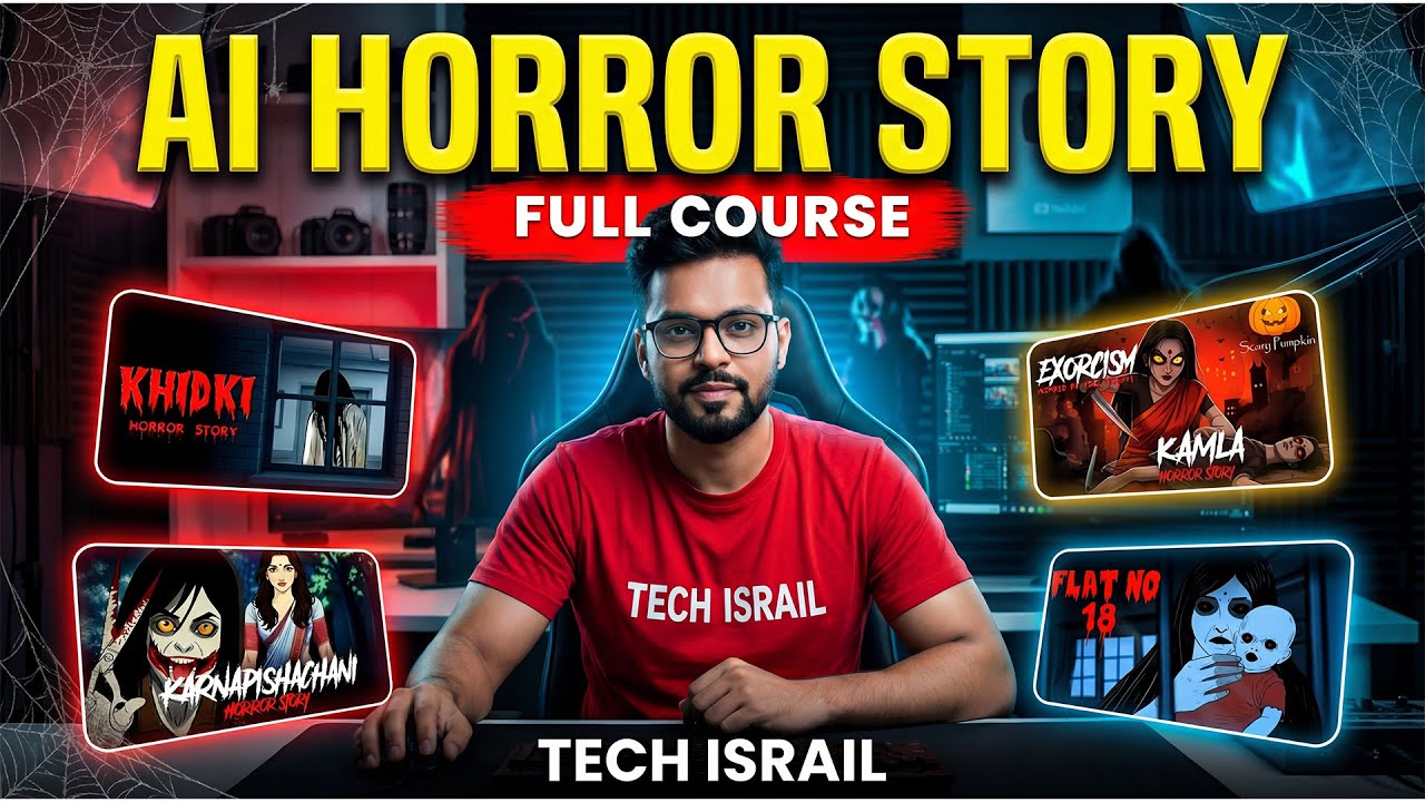 Make VIRAL AI Horror Story Videos in Minutes | Complete Course 2026