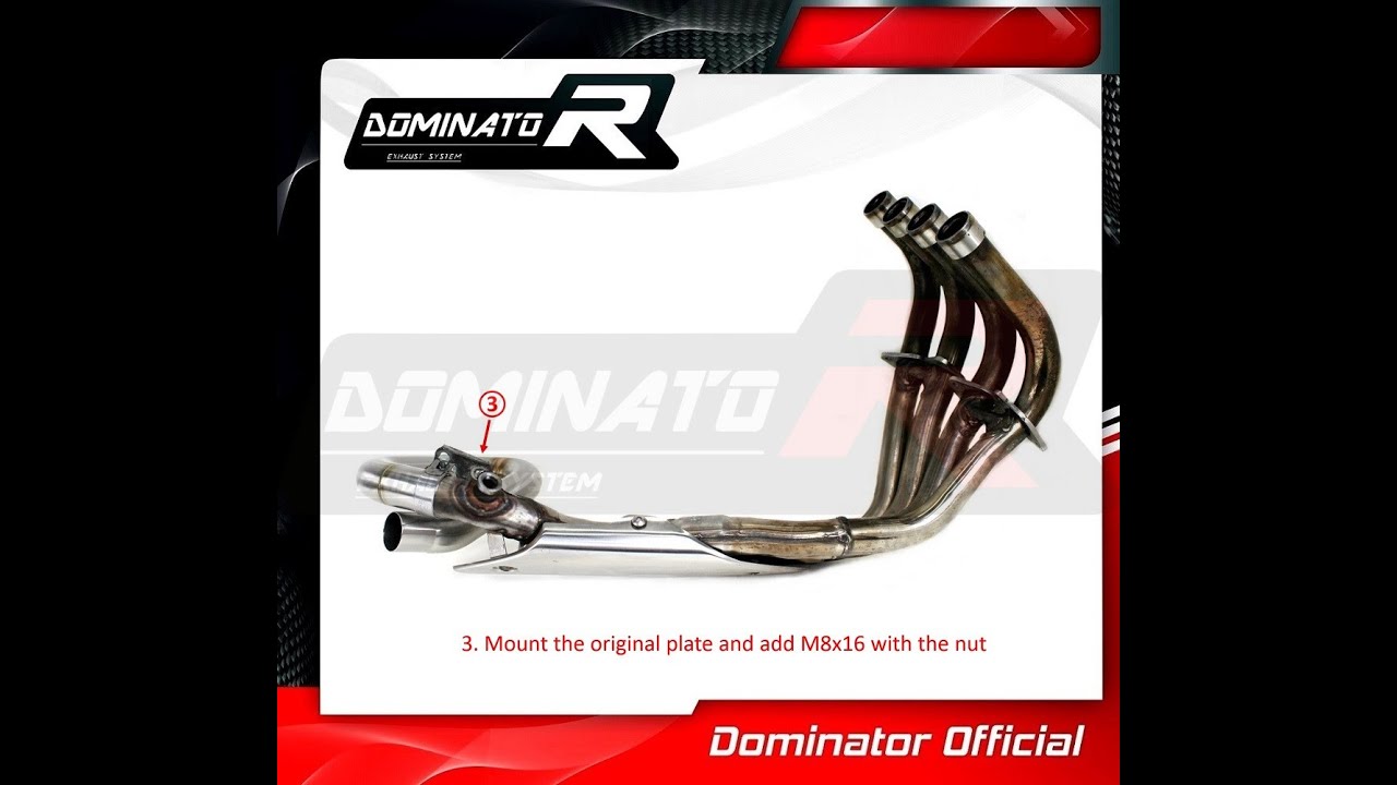 MnM - Dominator Decat Honda CB600F Hornet PC41 2007