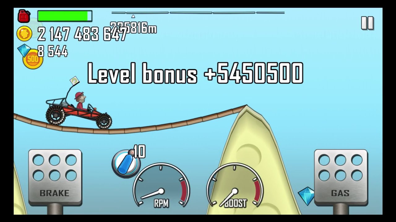 Hill Climb Racing Desert 272 312m