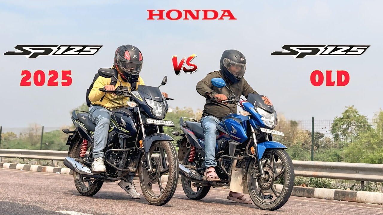 2025 New Honda SP 125 .vs. Old Honda SP 125 || Drag race Full top end 😱 , New Vali Honda SP 125 😭