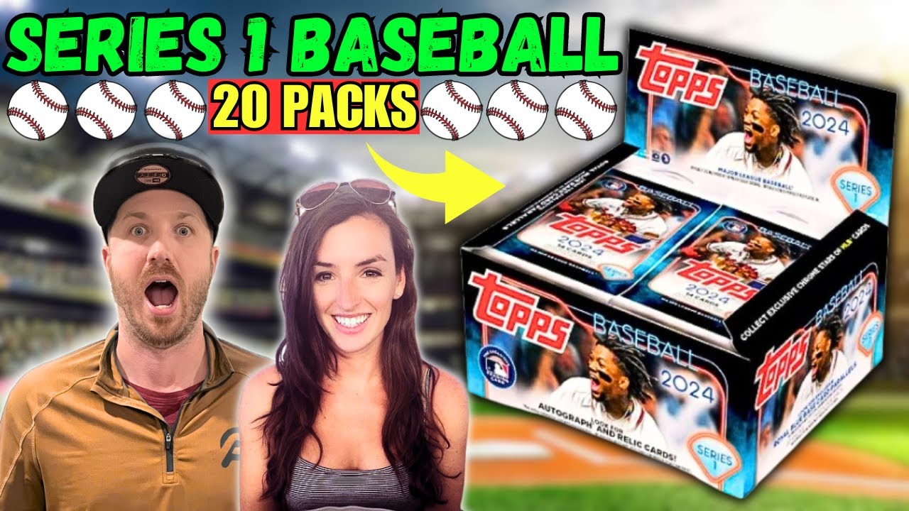 RIPPING 20 RETAIL PACKS! TOPPS SERIES 1 BASEBALL RETAIL BOX REVIEW!