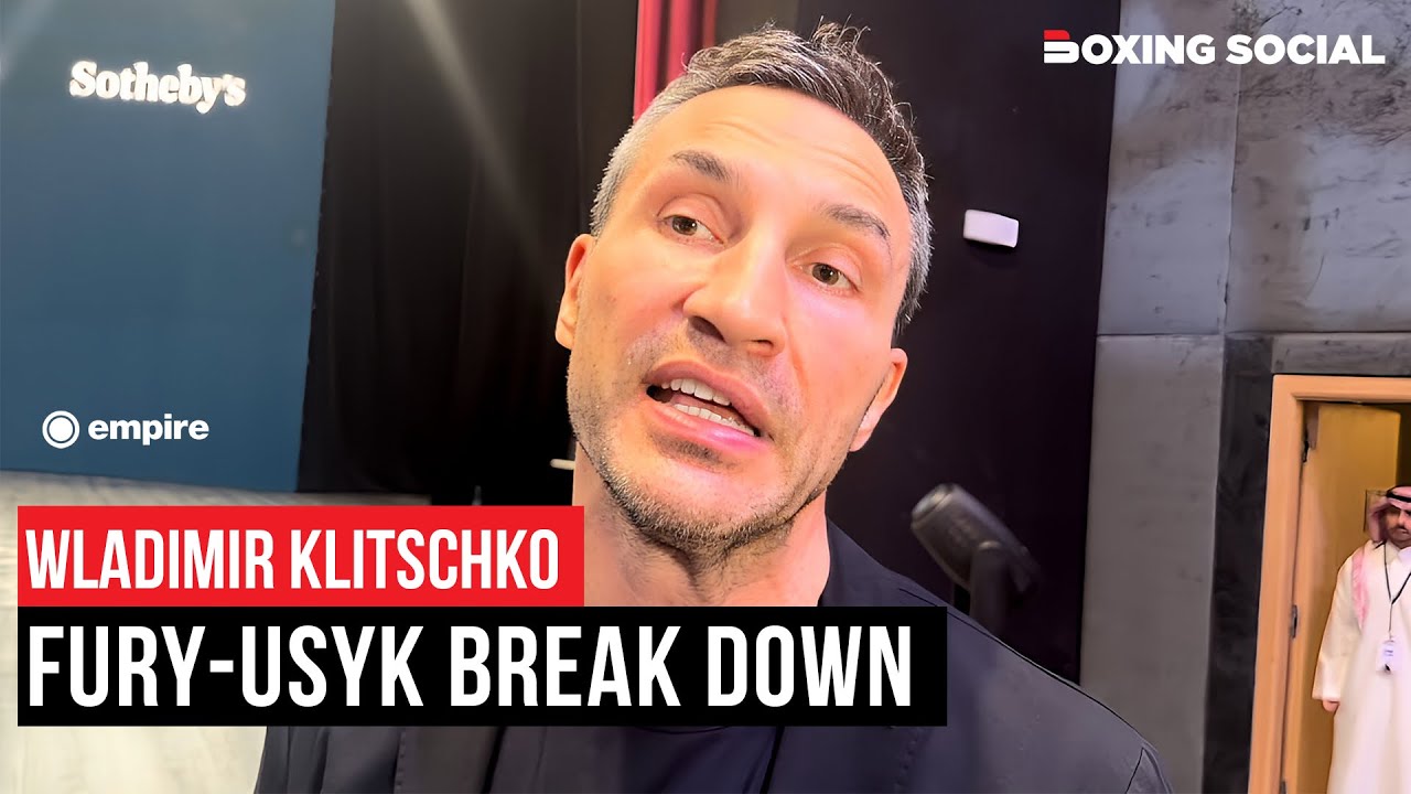 “TYSON FURY OWES ME A REMATCH!” Wladimir Klitschko BREAKS DOWN Fury-Usyk