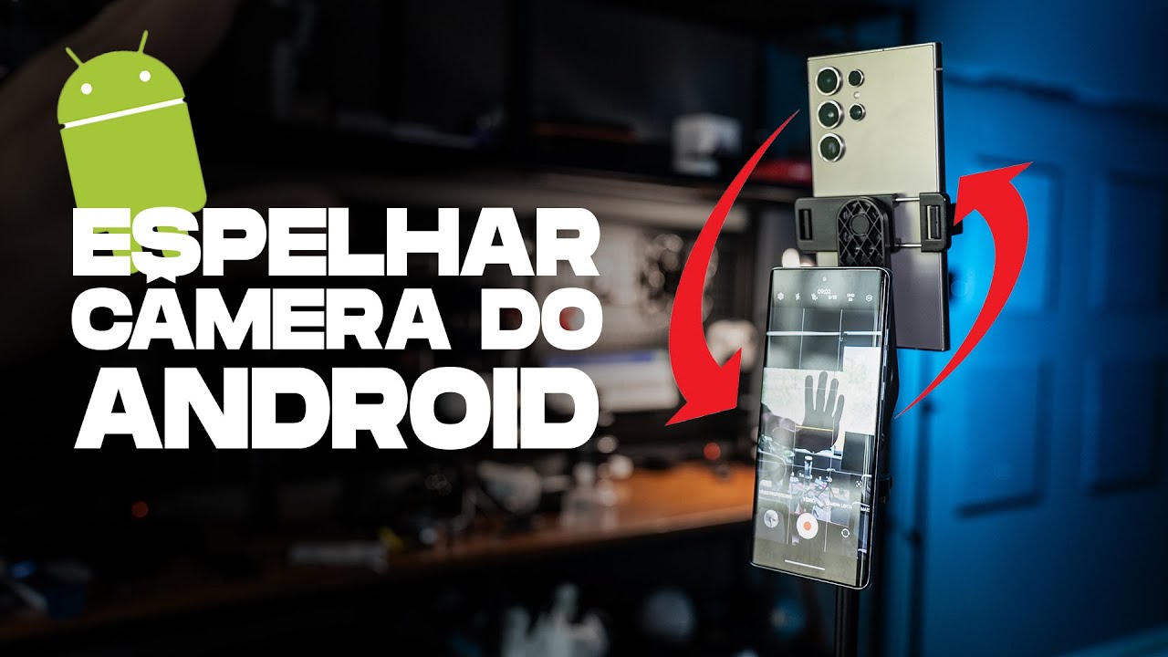 Como ESPELHAR e controlar a C&Acirc;MERA do Android em outro Android