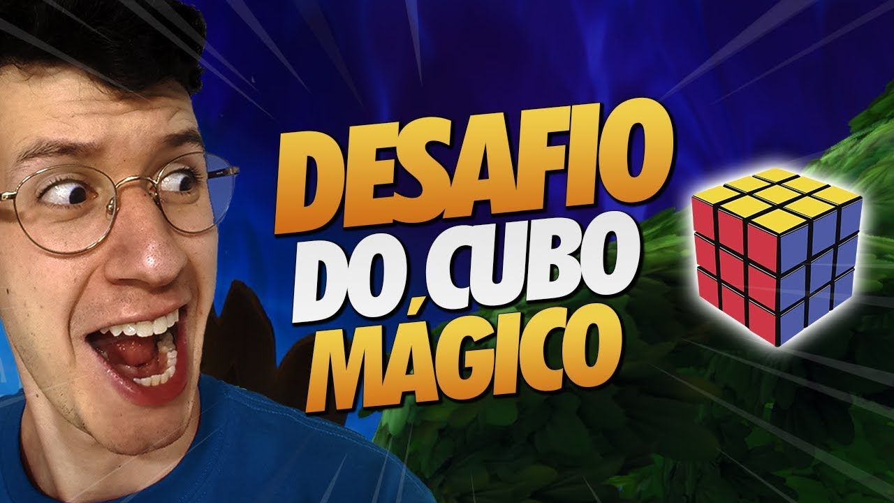 DESAFIO DO CUBO MÁGICO - FORTNITE BATTLE ROYALE