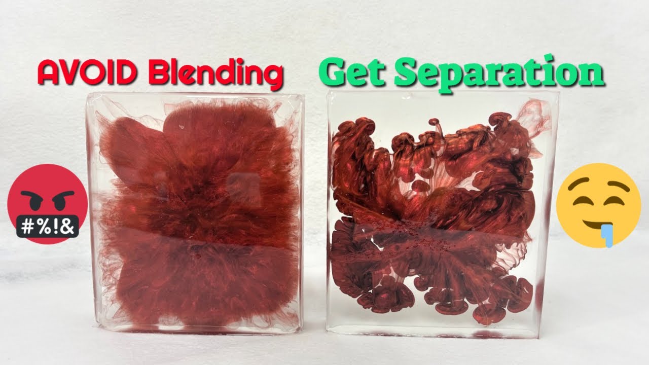 Resin Casting - How to Avoid Color Blending