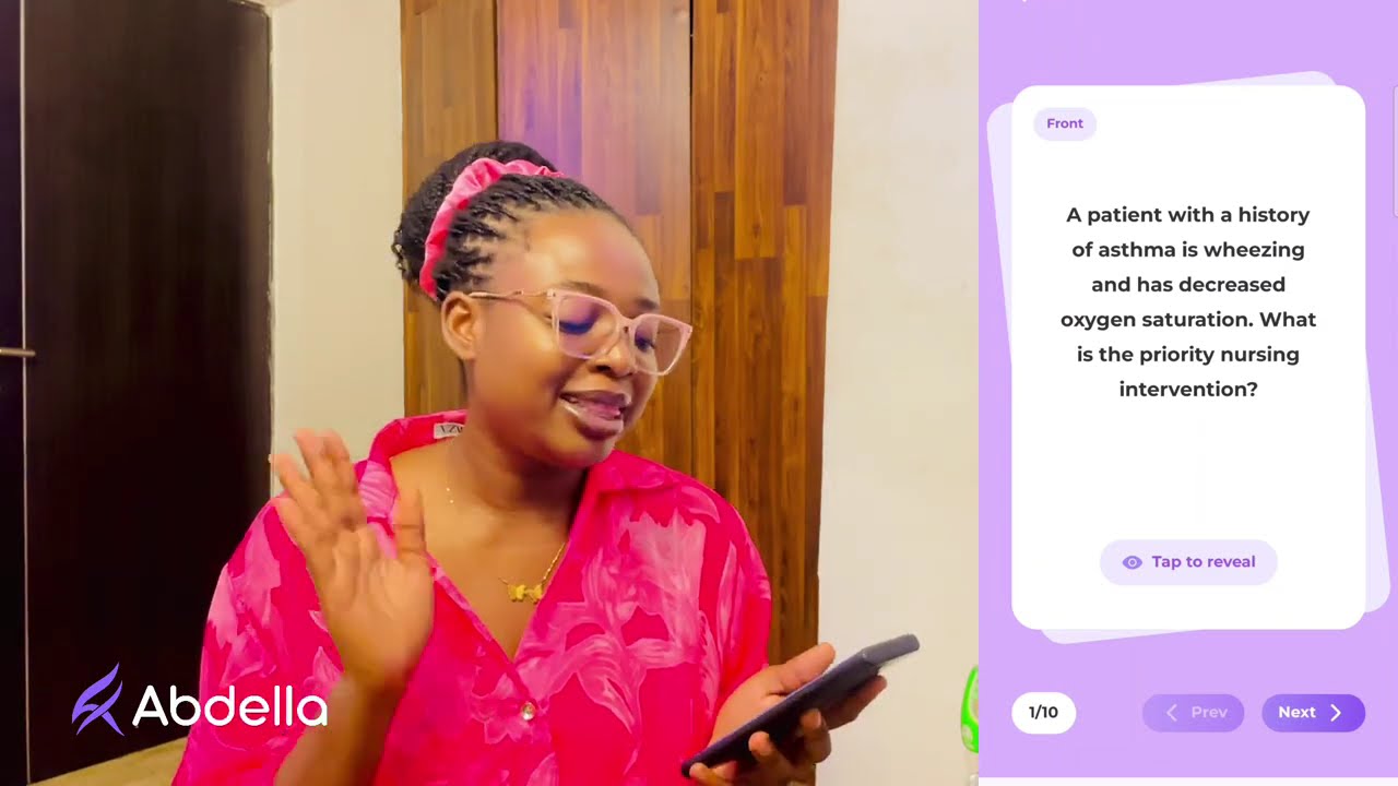 Turn Your Notes into Nursing Flashcards with Abdella 💜
