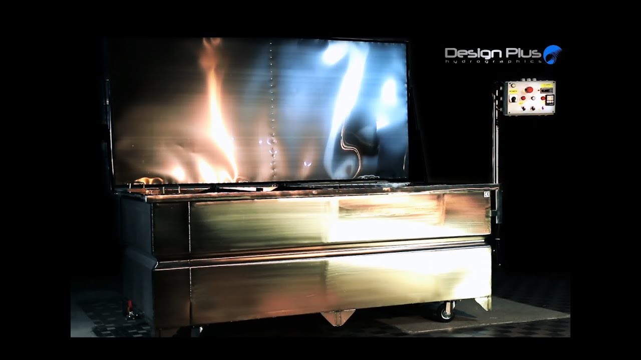 Hydrographics Water transfer printing tank in the most comfortable configuration