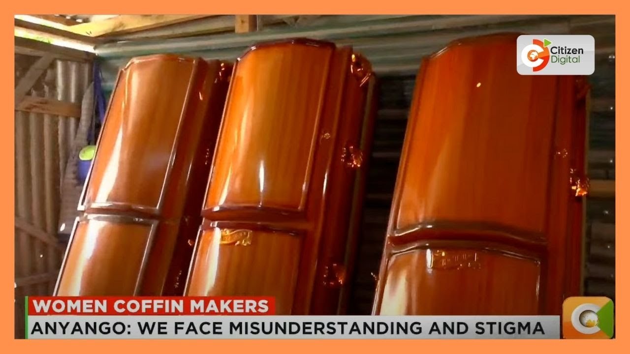 Two women break barriers in the coffin-making industry