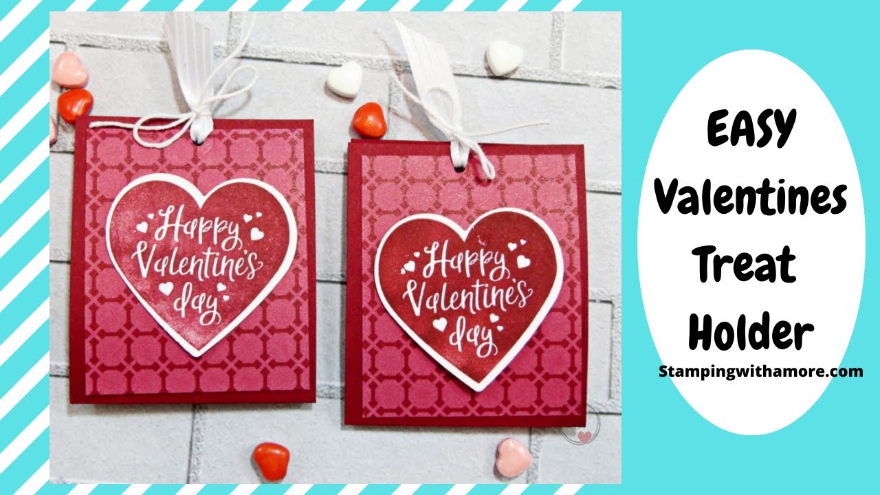 Easy Valentines Treat Holder