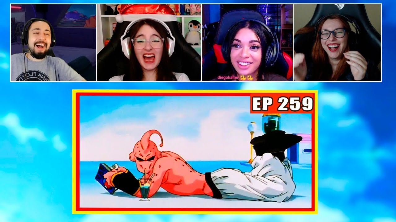 Piccolo Destroi a Sala do Tempo | 4 Pessoas Reagindo | Dragon Ball Z - EP 259