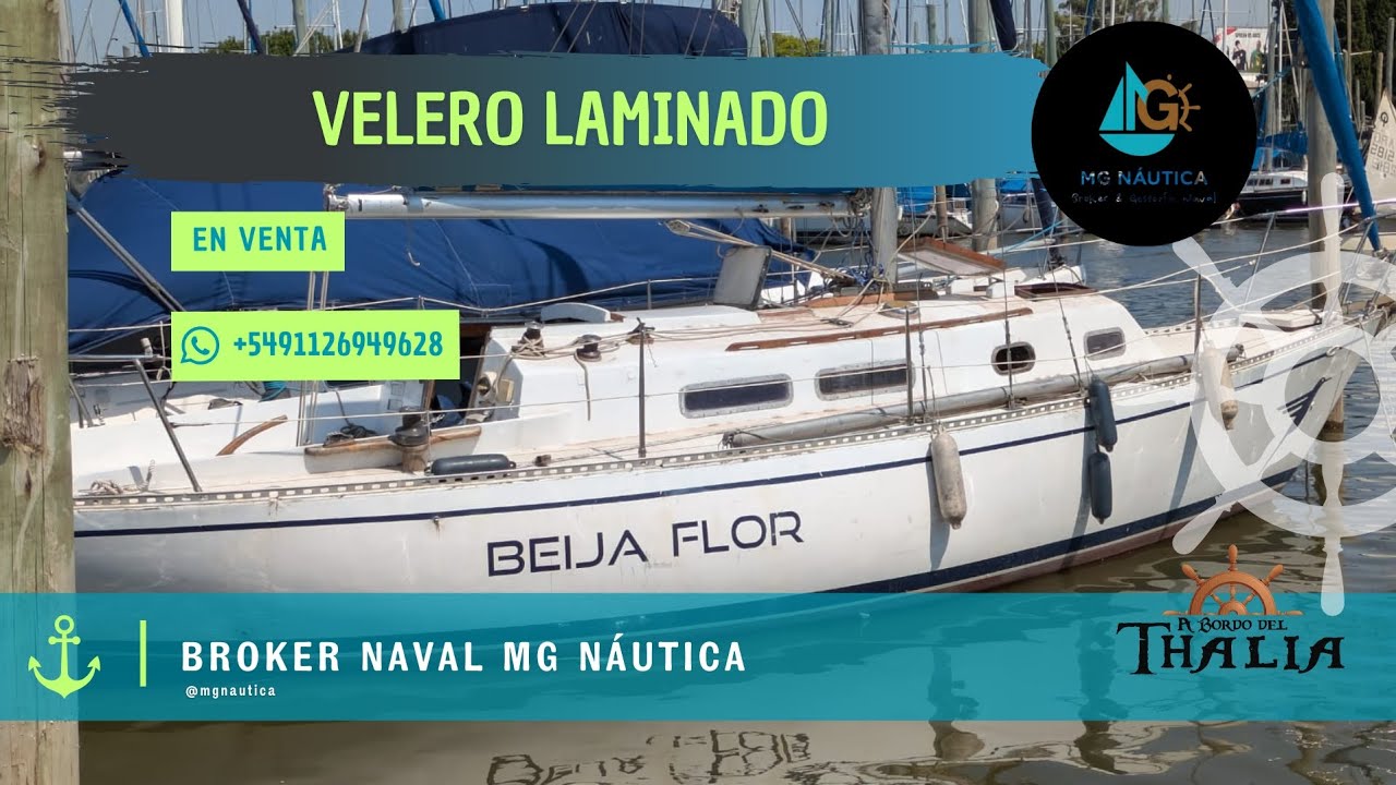 U$S 11.900 | Velero Laminado | EN VENTA 
