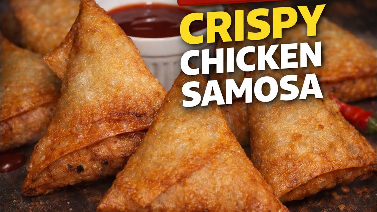Chicken Keema Samosa | Crispy & Juicy | Ramzan Iftar Special
