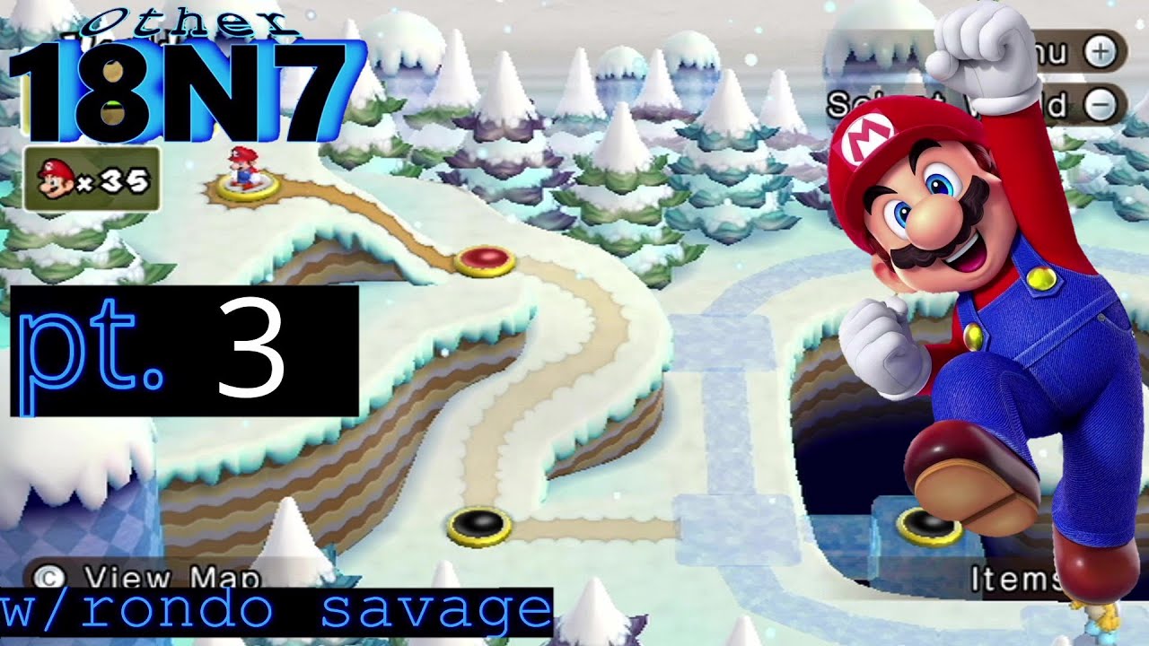 New Super Mario Bros. Wii (NO COMMENTARY) pt. 3
