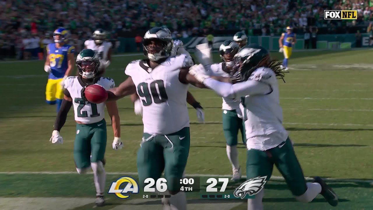 Eagles Field Goal Block Touchdown to WIN the GAME!