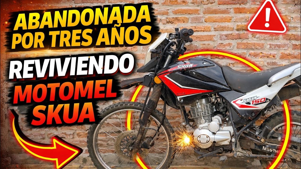 Revivo Una Motomel Skua ABANDONADA Por AÑOS - ZR ZT Triax Sahel GXL XR Nomad