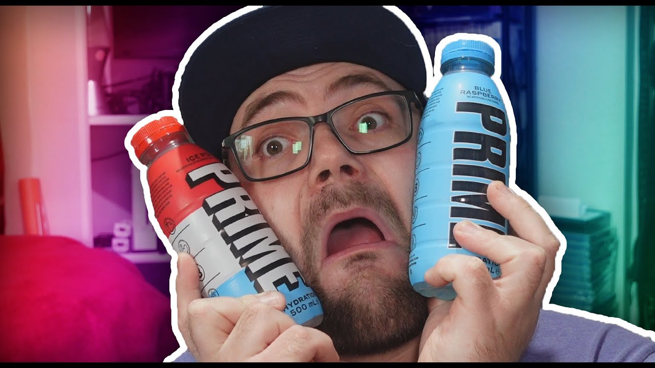 Prime Hydration! Blue Raspberry & Ice Pop Flavours - Honest Taste Review!