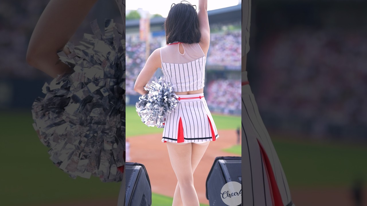 감당불가 텐션ㅋㅋ 최홍라 치어리더 직캠 Choi Hong-Ra cheerleader 롯데자이언츠 240615 |4K
