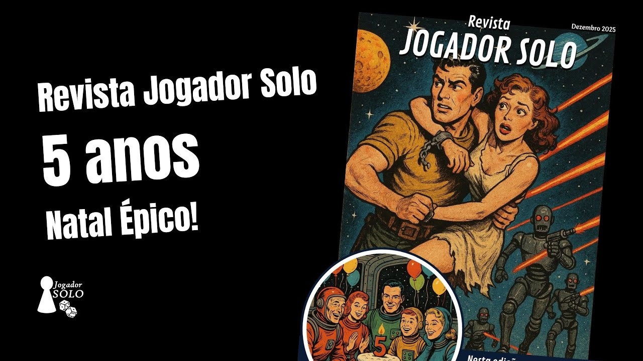 Revista RPG Dezembro 2025 | Especial de Natal e 5 Anos de Edição