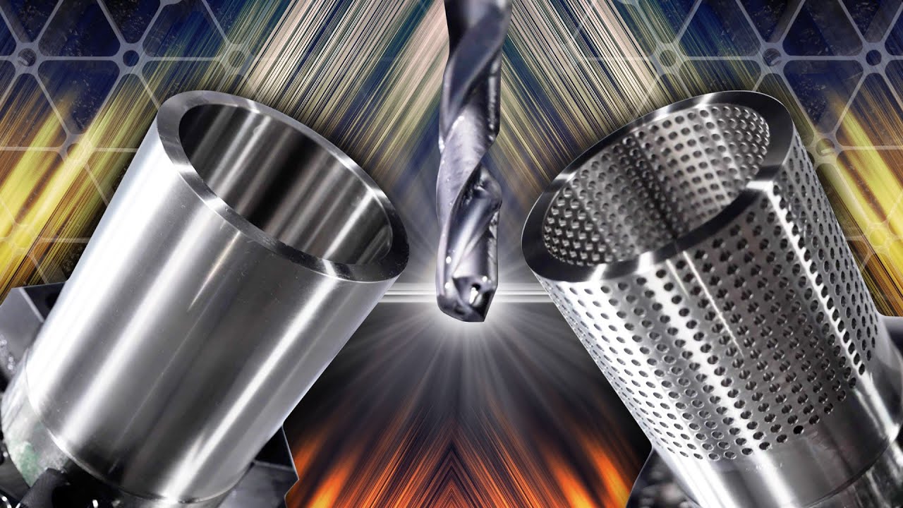 Impressive CNC | Machining Numerous Holes in 316SS | Simultaneous 5-Axis Toolpath | Titanium Milling