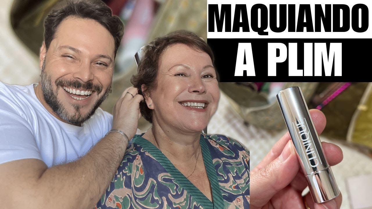 FALANDO SOBRE A COR DO CABELO DA PLIM #maquiaefala