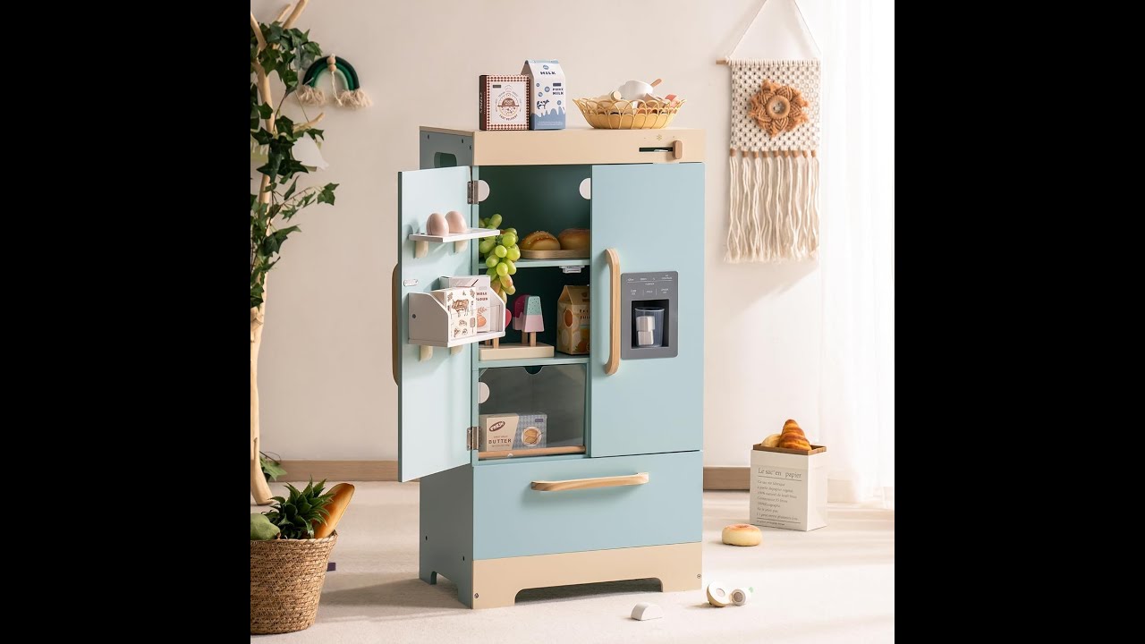 ROBOTIME: Toy Kitchen Fridge Playset Review - Pros & Cons - ROBOTIME Toy Kitchen